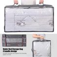 thumbnail image 2 of Lutabuo Under Bed Storage Organizer Sturdy Structure Large Capacity Underbed Bag Gray, 2 of 9