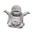 thumbnail image 3 of LNGOOR Statue de Bouddha Antique Assise pour Table Intérieure, 3 of 9