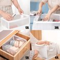 thumbnail image 2 of Graflsoa Collapsible White PP Storage Box for Clothes, Toys, and Bedding - 47L Capacity, 52x30x30cm, Foldable & Stackable Design for Space Saving, 2 of 6