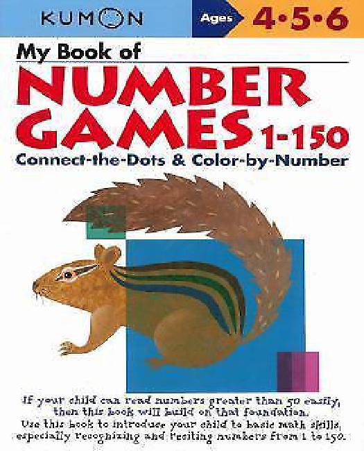 Mon Livre de Jeux de Nombres, 1-150 (Kumon)