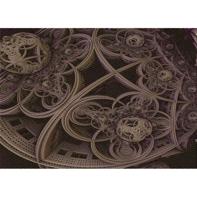 Ahgly Company Tapis d'Intérieur Lavables en Machine Rectangle Transitionnel Zone Grise de Minuit, 2' x 4'