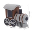 thumbnail image 3 of Décorations de Gâteau de Train Jouet Décorations de Gâteau de Train Mini Modèle de Train Piste de Circulation Décorations Ferroviaires pour Garçon Enfant Fournitures de Fête d'Anniversaire, 3 of 9