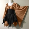 thumbnail image 2 of Kcodviy Halloween Femmes m Cosplay Longues Jolies Robes pour Femmes P Gothique Rétro Longue Robe de Bureau Décontractée pour Femmes Manche Corset Robe, 2 of 3