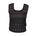 thumbnail image 2 of Lipstore Weighted Vest Adjustable Weighted Jacket for Muscle Building Travel Climbing 60 kg, 2 of 8