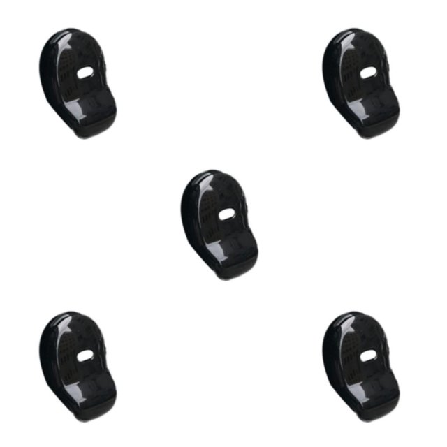 Wweixi ABS Stylish And Durable Rear Door Handle Trim Exterior Durable And Long-Lasting Appearance Of House Obsidian 5Set