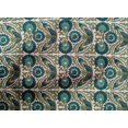 thumbnail image 4 of oneOone Cotton Poplin Fabric Leaves & Floral Block Decor Fabric Printed BTY 42 Inch Wide, 4 of 4