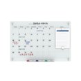 thumbnail image 1 of Audio-Visual Direct Glass Dry-Erase Calendar Whiteboard Set - 60 x 90 cm - (Magnetic, White), 1 of 6
