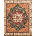 thumbnail image 1 of Ahgly Company Indoor Rectangle Abstract Dark Sienna Brown Abstract Area Rugs, 7' x 9', 1 of 6