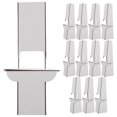 thumbnail image 1 of 12 Pcs Support de Chevalet en Carton pour Affiche Support de Chevalet pour Panneau de Mariage Support de Photo Chevalet en Carton, 1 of 8