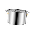 thumbnail image 1 of Luzkey Stainless Steel Soup Pot, 6.2L Multipurpose Cooking Pot with Dustproof Lid for All Stoves, 1 of 8