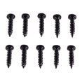 thumbnail image 3 of 50 PCS/Set Tuning Peg Screws Tuning Key Machine Heads Tuner Mounting Screws for Electric /Acoustic Guitar Bass (Black), 3 of 7