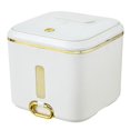 thumbnail image 1 of GUOOL Airtight Rice Storage Container Food Container Bin Perfect for Rice Flour Cereal White L, 1 of 9