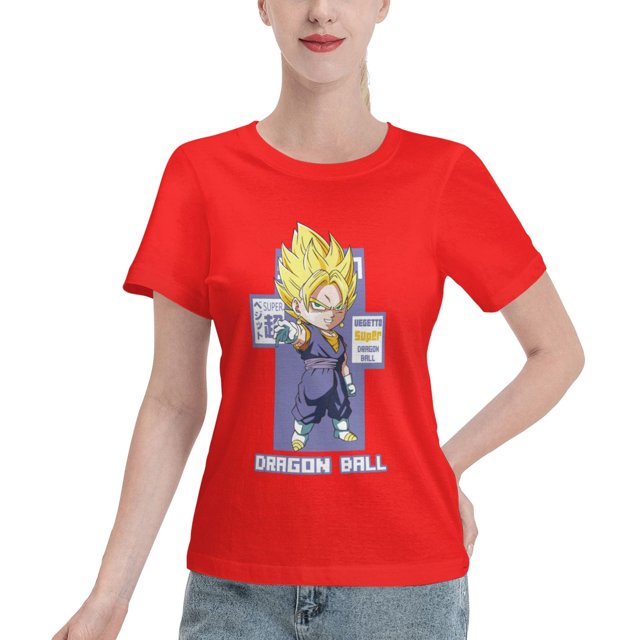Women's Basic Short Sleeve T-Shirt Super Saiyan