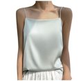thumbnail image 1 of Timegard Womens Camisole Tank Tops Spaghetti Strap Sleeveless Shirts Solid Color Comfy Soft Tops, 1 of 3