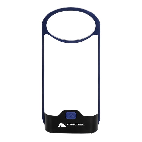 Ozark Trail 160 Lumen LED Aluminum Battery Operation Thin Lantern Blue