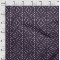 thumbnail image 2 of oneOone Polyester Lycra Fabric Ethnic Geometric Flame Stitch Printed Fabric 1 Yard 56 Inch Wide, 2 of 4