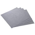 thumbnail image 4 of Non-Stick Gas Stove Disposable Covers - Heavy-Duty Aluminum Foil Liners - Reusable, Dishwasher Safe, Easy Clean - 4 Pack for Integrated Cooktops - Silver, 4pcs, 4 of 8