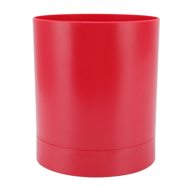 Porte-ustensile 360 Degrés Rotatif Simple Panier à Baguettes Conteneur de Rangement pour la Cuisine à la Maison Rouge