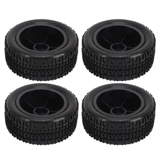 1/16 Scale RC Car Tires, 4Pcs Strong Cushioning Replacement RC Tires For Remote Control Model