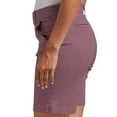 thumbnail image 4 of Shorts pour Femmes Liquidation Grande Taille Shorts en Sergé Extensible pour Femmes Taille Fine à Enfiler Coupe Régulière Shorts de Randonnée Été Décontractés avec Poches en Liquidation, 4 of 7