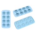 thumbnail image 3 of Star Shape Mold Flexible 8-Cavity 3D Silicone Chocolate Mold Cake Making Mold, 3 of 10