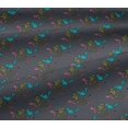 thumbnail image 5 of oneOone Viscose Jersey Fabric Leaves|Bird & Floral Block Decor Fabric Printed BTY 60 Inch Wide, 5 of 5