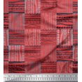 thumbnail image 1 of Soimoi Orange Rayon Fabric Geometric African Decor Fabric Printed Yard 56 Inch Wide, 1 of 3