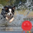 thumbnail image 2 of CHOK 4.5” Squeaky Dog Toys Spikey Dog Ball for All Dogs  (4 Pack), 2 of 9
