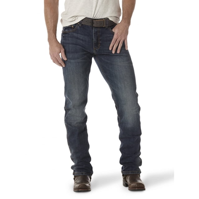 Wrangler Men's Retro Slim Fit Straight Leg Jean, Bozeman, 33x36