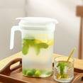 thumbnail image 1 of Cagogo under $5 Cold Drink Pitcher, 2L Cold Water Pitcher with Lid,Plastic Beverage Dispenser for Drinks,Iced Tea Lemonade Pitcher for Fridge,BPA Free Drink Container Kitchen, 1 of 8