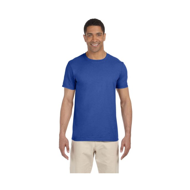 Gildan T-Shirt Étiquette Pré-Rétrécie Softstyle pour Hommes, Style G64000