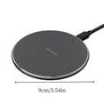 thumbnail image 3 of ERK Fast Wireless Charger 15W 20W 30W Certified Compatible With All Phones High Speed Charging Pad With Data And Manual, 3 of 5