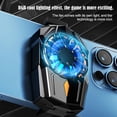 thumbnail image 4 of Refroidisseur Shark pour Radiateur de Téléphone Mobile Ventilateur Refroidisseur de Téléphone Plaque de Refroidissement Cellulaire Cellulaire Gamer pour Ventilateur Refroidisseur de Téléphone Cellulaire ipad, 4 of 5