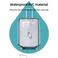 thumbnail image 4 of 18-30inch Transparent Luggage Protector Cover Waterproof Suitcase Protector Cover Rolling Luggage Suitcase Cover Dustproof Cover 22inch, 4 of 6
