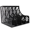 thumbnail image 1 of LAFGUR File Holder 4-Grid Desktop Document Tray High-end Plastic Organizer Storage Office Supplies, 1 of 8