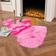 thumbnail image 4 of Fiudx Valentine'S Day Heart Shaped Rug | Soft & Non-Slip Fluffy Bath Mat | Machine Washable Bedroom or Living Room Carpet | 19.6X39.3 Inch | Includes 1 Rug, 4 of 6