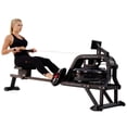 thumbnail image 1 of Sunny Health & Fitness SF-RW5713 Obsidian Surge 500 Water Rower, 1 of 6