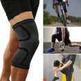 thumbnail image 4 of 2 Pack Knee Brace Knee Compression Sleeve for Running Exercise Joint Pain Relief Plus Size Unbranded, 4 of 8