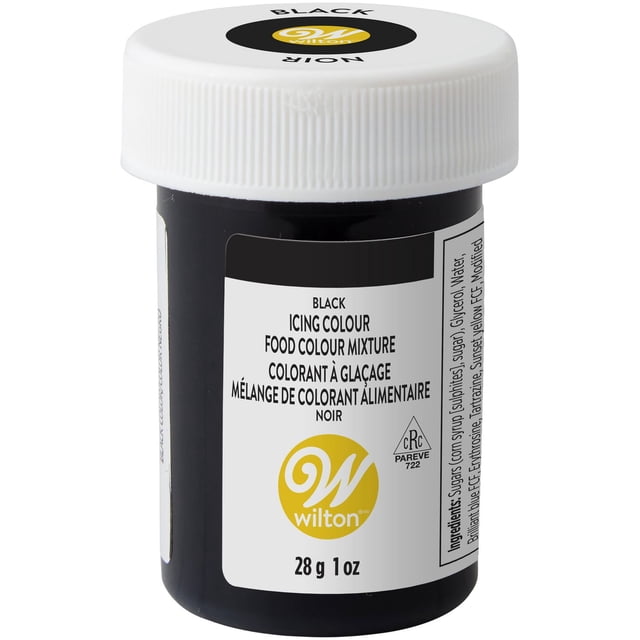 Colorant à glaçage noir Wilton