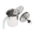thumbnail image 1 of Stainless Steel Milk Frother Espresso Maker Creamer Kitchen Tool400ml, 1 of 8