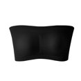 thumbnail image 3 of Tube Tops, Womens 3 Pack Large Size Stretch Strapless Bras Breathable And Comfort Wireless Bra, 3 of 6