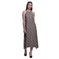 thumbnail image 1 of Bimba Robe Dos Nu Géométrique d'Été pour Femmes, Col Halter, Plage, TG, 1 of 6