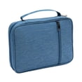 thumbnail image 3 of Tachiuwa Housse de Bible Étui Porte-Bible Sac à Main Sac de Jour Décontracté avec Poche Zippée Housse de Transport Multifonction Imperméable Bleu, 3 of 9