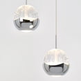 thumbnail image 4 of Artika Oracle Luminaire Suspendu Moderne à DEL, Chrome, 4 of 5