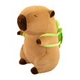 thumbnail image 4 of Jouet Figurine de Capybara en Peluche Dessin Animé Jouet en Peluche Doux pour Objets de Collection des Fêtes 45 cm, 4 of 9