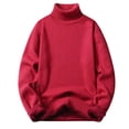 thumbnail image 1 of Men's Solid Knit Turtleneck, 1 of 7