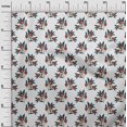 thumbnail image 2 of oneOone Polyester Lycra Fabric Leaves & Floral Block Print Fabric By Yard 56 Inch Wide, 2 of 4