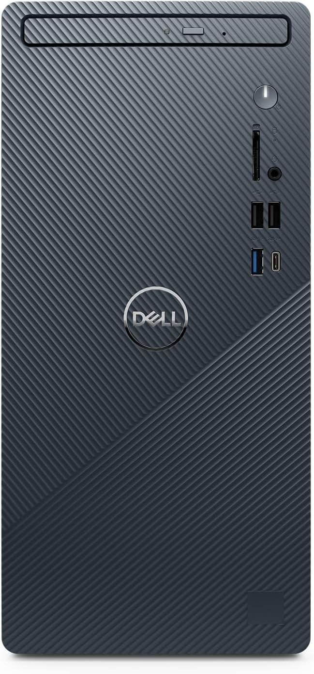 Refurbished (Excellent) - Dell Inspiron 3030 Desktop - Black (Intel Core i5-14400 / 16 GB RAM / 1 TB SSD / Windows 11 Home with Keyboard & Mouse)