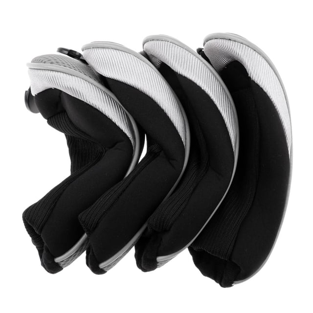 / Set Golf Club Head Cover Hybrid Headcovers Neoprene Mesh 3 4 5 6 7