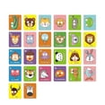 thumbnail image 2 of Alphabet Cards, Alphabet Mask Cards, Letter Flash Cards, Alphabet Learning Toys with Animals Mask A B C Learning Flash Cards 26 Educational Toys Learning Activities, 2 of 6